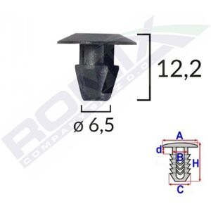 ROMIX ROM 10093 - Clips de paso de rueda ROMIX ROM 10093 - Clips de paso de rueda
