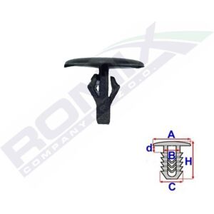 Kit de montaje del capó del motor ROMIX C70174 Kit de montaje del capó del motor ROMIX C70174
