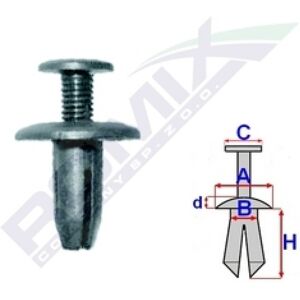 ROMIX ROM B22091 Soporte para Toyota Yaris - Soporte de parachoques ROMIX ROM B22091 Soporte para Toyota Yaris - Soporte de parachoques