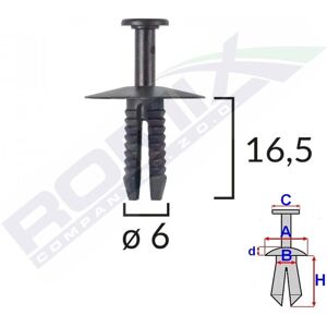 ROMIX ROM C10005 - 10 Clips y protectores para automóviles ROMIX ROM C10005 - 10 Clips y protectores para automóviles