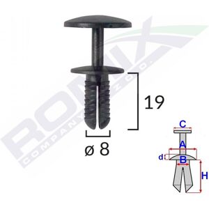 ROMIX ROM 60117 - Protección motor/montaje - Pieza de seguridad automotriz ROMIX ROM 60117 - Protección motor/montaje - Pieza de seguridad automotriz