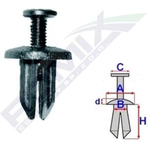 ROMIX ROM B22072 Protección/Clips/Botones - Protección de motor ROMIX ROM B22072 Protección/Clips/Botones - Protección de motor