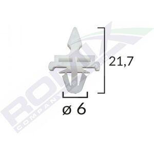 Clip de Coche ROMIX A15689 - Compatible con Mercedes-Benz Clip de Coche ROMIX A15689 - Compatible con Mercedes-Benz
