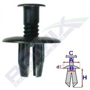 ROMIX ROM A15266 - Protección del motor/anti-encastrement - 10 piezas ROMIX ROM A15266 - Protección del motor/anti-encastrement - 10 piezas