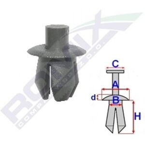 Partes de protección ROMIX ROM 20508 - 10 piezas Partes de protección ROMIX ROM 20508 - 10 piezas