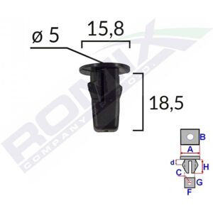 ROMIX B21006 Accesorios para coche - Protección de motor ROMIX B21006 Accesorios para coche - Protección de motor