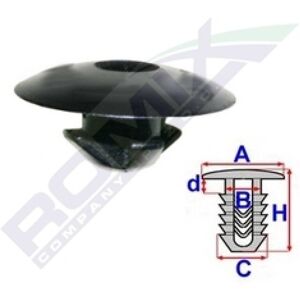 Fijaciones ROMIX ROM C60577 - Pack de 10 Fijaciones ROMIX ROM C60577 - Pack de 10