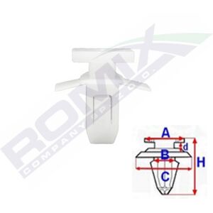 ROMIX ROM C70315 Clip - Clip de fijación universal ROMIX ROM C70315 Clip - Clip de fijación universal