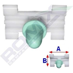ROMIX C50889 - Clips de protección del motor - 10 piezas ROMIX C50889 - Clips de protección del motor - 10 piezas