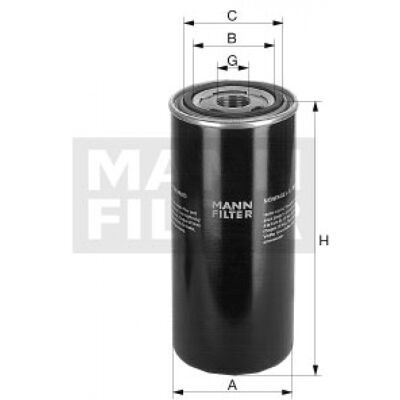 MANN-FILTER Filtro Hidráulico - 4011558920401 MANN-FILTER Filtro Hidráulico - 4011558920401
