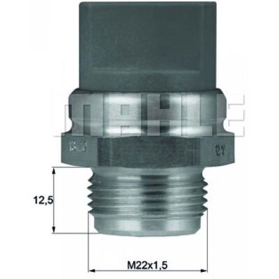 MAHLE BEHR Interruptor de temperatura M22x1.5 - Termostato MAHLE BEHR Interruptor de temperatura M22x1.5 - Termostato