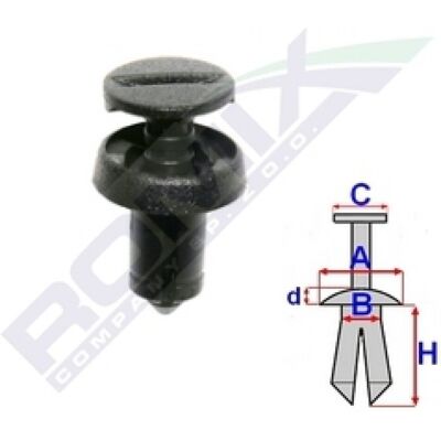 Set de Clips para Autos ROMIX - Protectores de Interior Universales para Renault y Fiat Set de Clips para Autos ROMIX - Protectores de Interior Universales para Renault y Fiat
