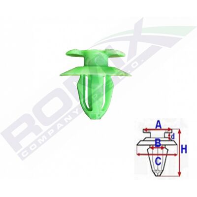 ROMIX ROM C40415 Componentes de protección y fijación - Protección del motor/anti-encastrement ROMIX ROM C40415 Componentes de protección y fijación - Protección del motor/anti-encastrement