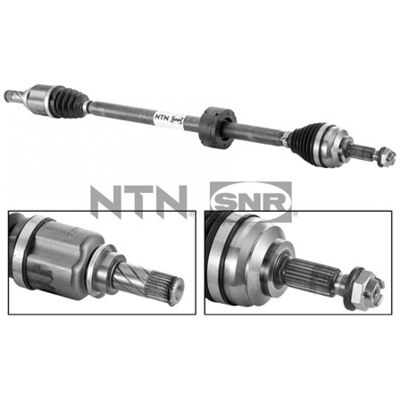 SNR - DK55.005 - frontal-derecho - CV axle SNR - DK55.005 - frontal-derecho - CV axle