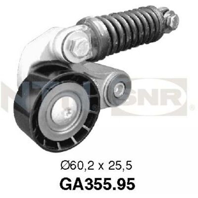 Modelo Renault - Tensor de correa de distribución y polea de guía - 60mm Diámetro Modelo Renault - Tensor de correa de distribución y polea de guía - 60mm Diámetro
