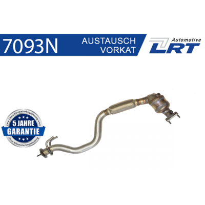 LRT 1K0254303NX Pre-Catalizador para VW, Audi, Skoda - Control de emisiones LRT 1K0254303NX Pre-Catalizador para VW, Audi, Skoda - Control de emisiones