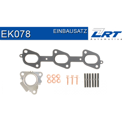 Kit de junta de colector de escape LRT EK078 - Mercedes-Benz, Jeep, Chrysler Kit de junta de colector de escape LRT EK078 - Mercedes-Benz, Jeep, Chrysler