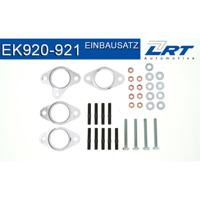 Kit de montaje de colector de gases de escape LRT EK920-921 para Mercedes-Benz 124 190 Kit de montaje de colector de gases de escape LRT EK920-921 para Mercedes-Benz 124 190