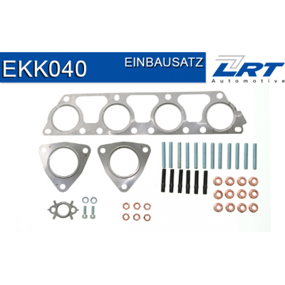 Volkswagen EKK040 Kit de escape - Compatible con Golf 5, Touran I, A3, Octavia Volkswagen EKK040 Kit de escape - Compatible con Golf 5, Touran I, A3, Octavia
