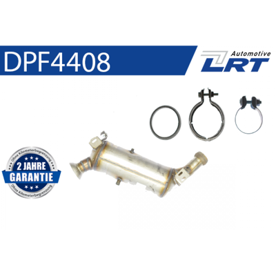 Filtro de Partículas Diesel LRT DPF4408 - Clase C W204 Filtro de Partículas Diesel LRT DPF4408 - Clase C W204