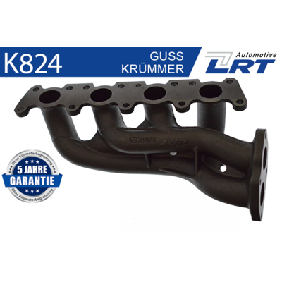LRT K824 Colector de Escape para Audi A4 - Turbo, Duradero LRT K824 Colector de Escape para Audi A4 - Turbo, Duradero