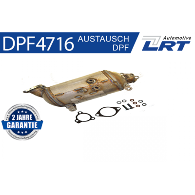 LRT DPF4716 - Filtro de Partículas Diésel para Hyundai ix35, Kia Sportage III LRT DPF4716 - Filtro de Partículas Diésel para Hyundai ix35, Kia Sportage III