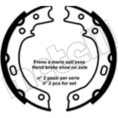 METELLI 53-0692 Zapatas de freno para Nissan Cabstar - Piezas de freno METELLI 53-0692 Zapatas de freno para Nissan Cabstar - Piezas de freno
