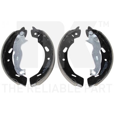 Kit de Zapatos de Freno NK - Frenos de Tambor Traseros Ford Fiesta & Ka+ Kit de Zapatos de Freno NK - Frenos de Tambor Traseros Ford Fiesta & Ka+