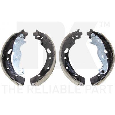 Kit de Zapatas de Freno NK Mazda 2 - Freno de Tambor Eje Trasero Kit de Zapatas de Freno NK Mazda 2 - Freno de Tambor Eje Trasero