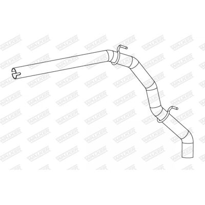 WALKER - 10805 - 1100 - Mercedes-Benz Sprinter - Tubo de escape WALKER - 10805 - 1100 - Mercedes-Benz Sprinter - Tubo de escape