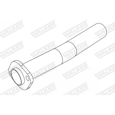 WALKER - 10883 - 450 - NP300 Navara - tubo de escape WALKER - 10883 - 450 - NP300 Navara - tubo de escape