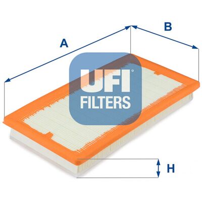 Filtro de aire UFI 30.376.00 Filtro de aire UFI 30.376.00