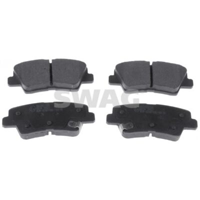 SWAG 33 10 7284 Juego de pastillas de freno para KIA RIO 3, CARENS 4 - Frenos SWAG 33 10 7284 Juego de pastillas de freno para KIA RIO 3, CARENS 4 - Frenos