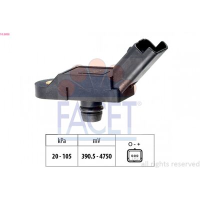 FACET 10.3005 Sensor de Presión Barométrica - Equivalente OE FACET 10.3005 Sensor de Presión Barométrica - Equivalente OE