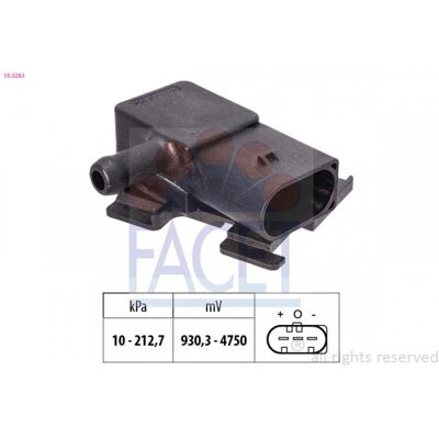FACET 10.3283 Sensor de presión barométrica - Sensor de presión FACET 10.3283 Sensor de presión barométrica - Sensor de presión