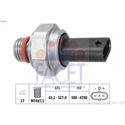 FACET 25.0007 Sensor de oxígeno - Tipo de producto FACET 25.0007 Sensor de oxígeno - Tipo de producto