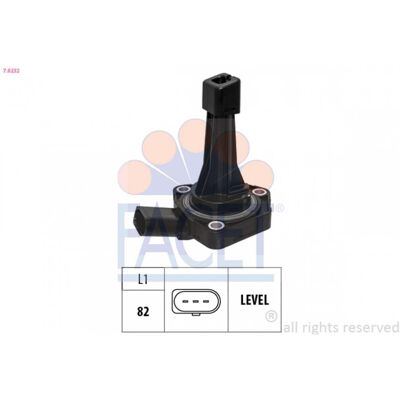 Sensor de nivel de aceite FACET 7.0232 para VW, Audi, Seat, Skoda Sensor de nivel de aceite FACET 7.0232 para VW, Audi, Seat, Skoda