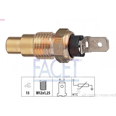 FACET 73121 - Sensor de Temperatura del Refrigerante - Equivalente OE FACET 73121 - Sensor de Temperatura del Refrigerante - Equivalente OE