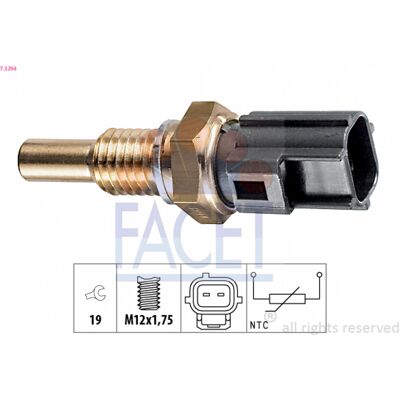 FACET 7.3294 Sensor de Temperatura de Refrigerante - Automoción FACET 7.3294 Sensor de Temperatura de Refrigerante - Automoción