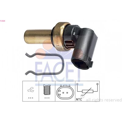 FACET 7.3324 Sensor de temperatura - Sensor de temperatura FACET 7.3324 Sensor de temperatura - Sensor de temperatura