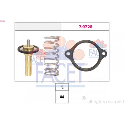 FACET 7.7971 Termostato Agua 84 - Termostato FACET 7.7971 Termostato Agua 84 - Termostato
