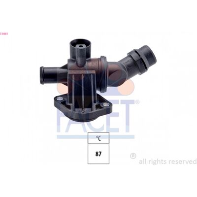 FACET 7.8681 Termostato - Agua, Equivalente OE, Hecho en Italia FACET 7.8681 Termostato - Agua, Equivalente OE, Hecho en Italia