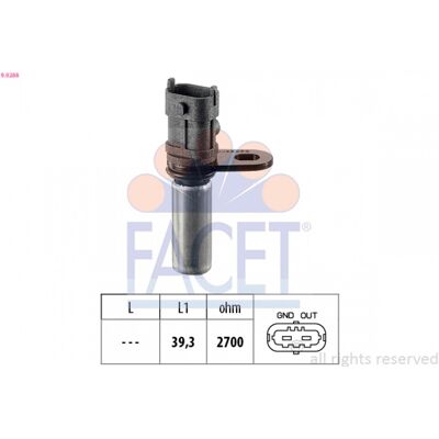 Sensor de motor FACET 90288 - Hecho en Italia Sensor de motor FACET 90288 - Hecho en Italia