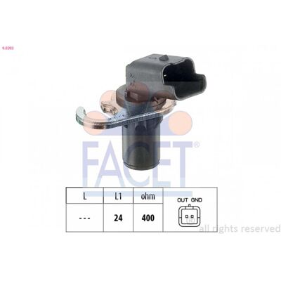 FACET 9.0293 Sensor de revoluciones - Hecho en Italia - Equivalente OE FACET 9.0293 Sensor de revoluciones - Hecho en Italia - Equivalente OE