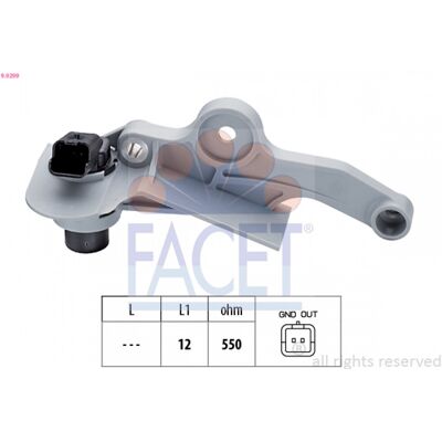 FACET 90299 Sensor de árbol de levas - Sensor de árbol de levas FACET 90299 Sensor de árbol de levas - Sensor de árbol de levas