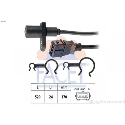 FACET 90397 Sensor de Posición del Cigüeñal - Sensor de Posición del Cigüeñal FACET 90397 Sensor de Posición del Cigüeñal - Sensor de Posición del Cigüeñal