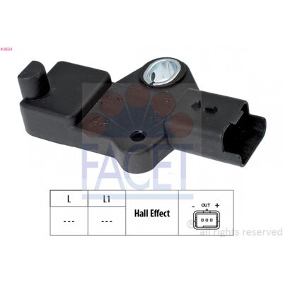 Sensor de impulsos FACET 90524 - Para Peugeot Citroën Ford Volvo Fiat Sensor de impulsos FACET 90524 - Para Peugeot Citroën Ford Volvo Fiat