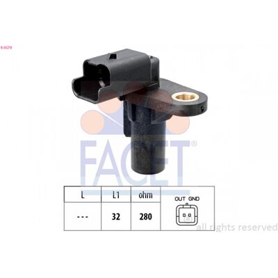FACET 90579 Sensor de árbol de levas - Sensor de árbol de levas FACET 90579 Sensor de árbol de levas - Sensor de árbol de levas