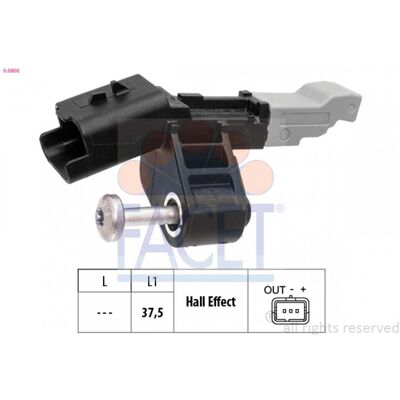 FACET 9.0806 Sensor de Posición del Cigüeñal - Piezas de Automóvil FACET 9.0806 Sensor de Posición del Cigüeñal - Piezas de Automóvil
