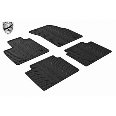 Vaico V25-2827 Alfombrillas de goma delanteras para Ford Focus - Tapetes Vaico V25-2827 Alfombrillas de goma delanteras para Ford Focus - Tapetes